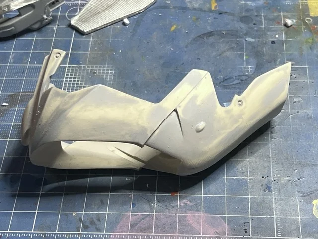 作る　STUDIO27　KAWASAKI ZX-RR 02 (TransKit)　1/12　「その3　調整②〜仮組み」