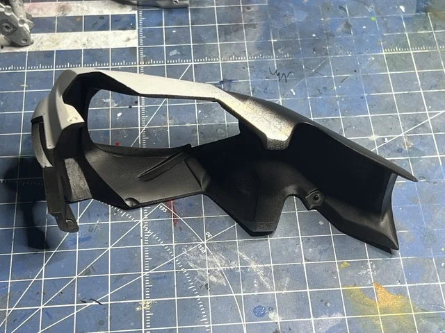 作る　STUDIO27　KAWASAKI ZX-RR 02 (TransKit)　1/12　「その4　カウル塗装①とフレーム制作①」