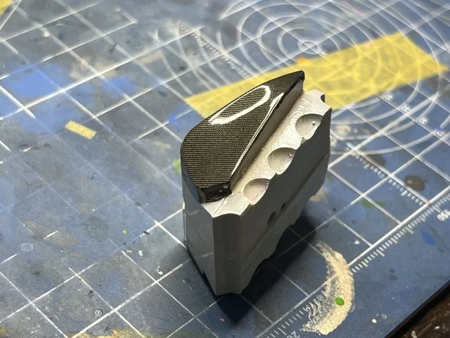 作る　STUDIO27　KAWASAKI ZX-RR 02 (TransKit)　1/12　「その10　カウルの修正③とクリア塗装①」