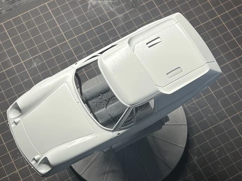 作る　タミヤ　ロータスヨーロッパスペシャル　1/24　「その2　準備」