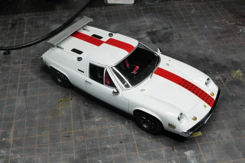 作る　タミヤ　ロータスヨーロッパスペシャル　1/24　「その14　公道レースタイプ〜完成」