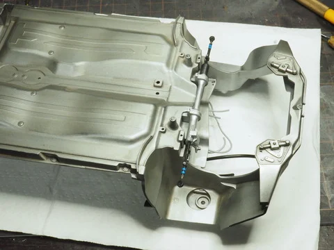 作る　ITALERI ランチア デルタHFインテグラーレ16V 1/12 「その7　section05-06」