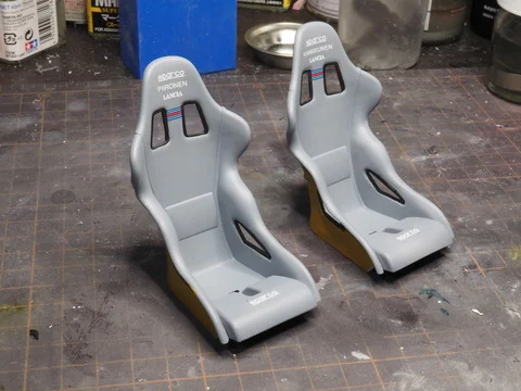 作る　ITALERI ランチア デルタHFインテグラーレ16V 1/12 「その10　section12」