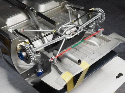 作る　ITALERI ランチア デルタHFインテグラーレ16V 1/12 「その16　section19-21」