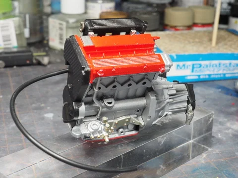 作る　ITALERI ランチア デルタHFインテグラーレ16V 1/12 「その20　section 22-24」