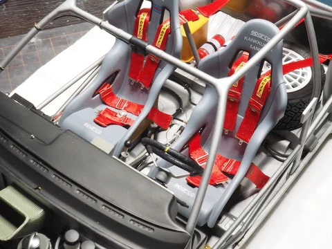 作る　ITALERI ランチア デルタHFインテグラーレ16V 1/12 「その28　Section 45〜」