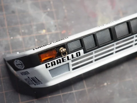 作る　ITALERI ランチア デルタHFインテグラーレ16V 1/12 「その29　Section 45〜No.2」