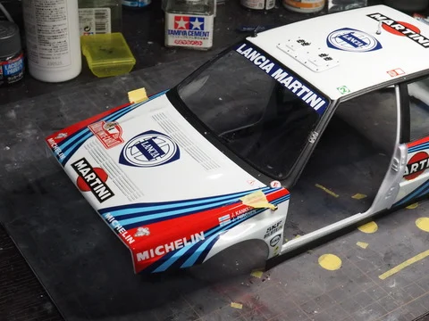 作る　ITALERI ランチア デルタHFインテグラーレ16V 1/12 「その32　Section 45〜No.5」