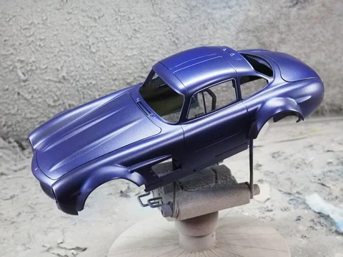 作る　タミヤ　Mercedes Benz 300SL Fat Boy　1/24「その5　足回り」