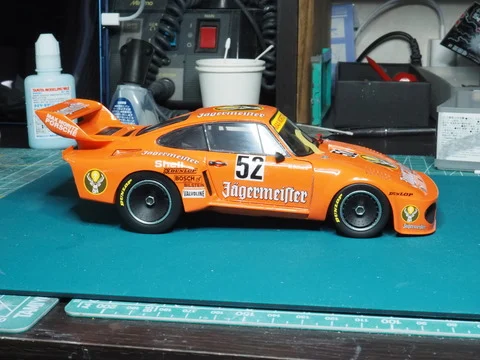 作る　STUDIO27　PORSCHE935 Zolder 1977 #52　1/24「その7　完成」