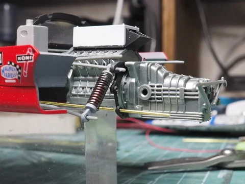 作る　ユニオン　Ferrari 512S　1/24「その5　エンジンなど」