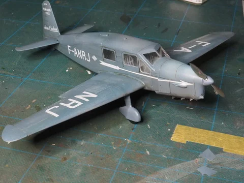作る　DORA WINGS　Caudron C.631-33Simoun　1/48「その6　完成」