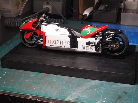 作る　DETTe　モビテックEV-01Z　1/12「その8　最後の組立・・完成へ」
