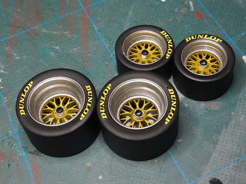 作る　マルイ　PORSCHE 935-77　1/24「その3　自作パーツとデカール」