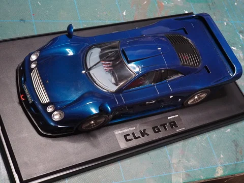 作る　ZoomOn　Mercedes-Benz CLK-GTR Street Ver.　1/24「その6　完成」