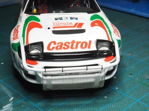 作る　タミヤ　トヨタセリカ GT-FOUR RC　1/24「その9　完成・・・まで、遠かった」