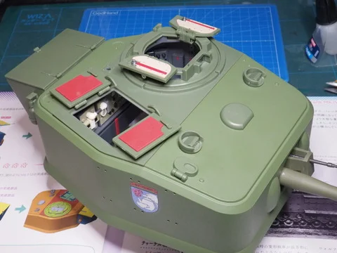 作る　アシェット　チャーチルMk.VII ガルパン　1/12「Vol.110〜113」