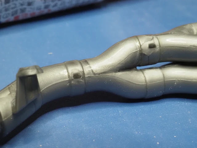 作る　タミヤ　カワサキニンジャH2R　1/12　「その06　マフラー２」