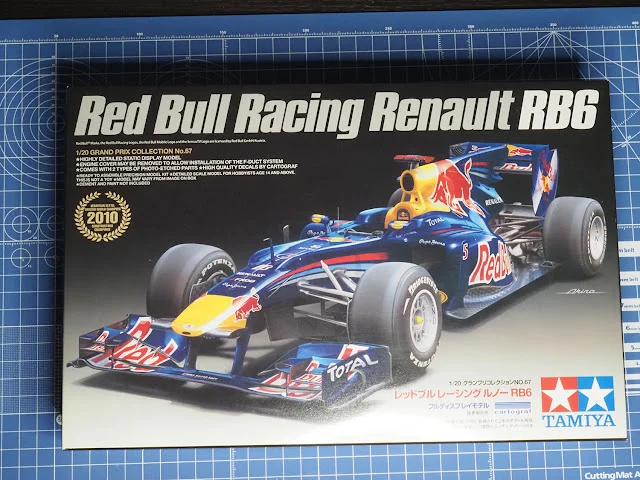 作る　タミヤ　レッドブル レーシングルノーRB6　1/20　「その01　開封」