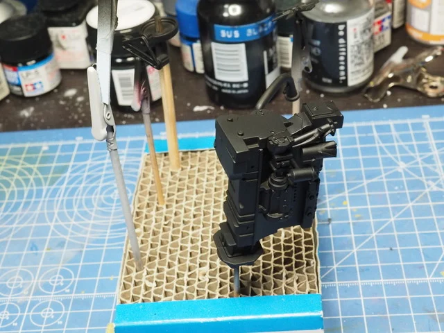 作る　Revell ロンドンバス 1/24　「その2　エンジンとシャーシ」