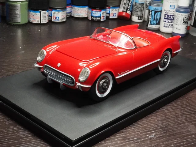 作る　Revell ’53 Corvette Roadster 1/24　「その18　完成」