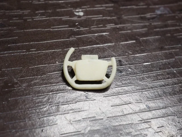 作る　Profile24models　Mercedes CLR LeMans1999　1/24　「その7　シルバー実験②と小物製作③」