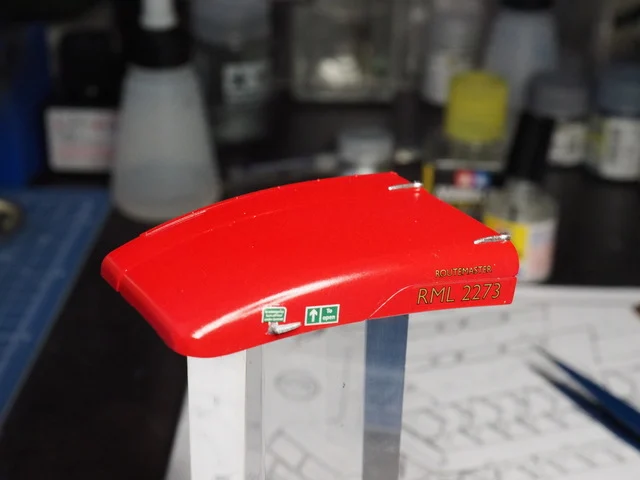 作る　Revell ロンドンバス 1/24　「その14　外観」