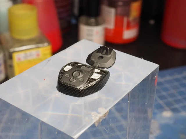 作る　タミヤ　マクラーレン・セナ  1/24　「その3　カーボンデカール①」