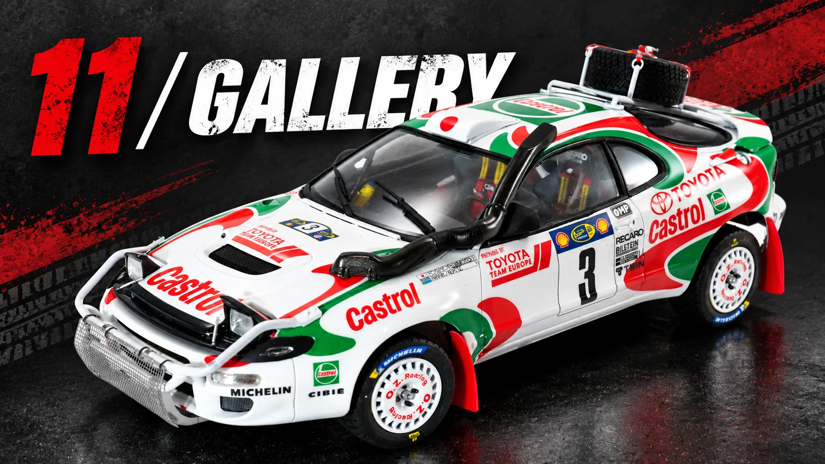 作る　タミヤ　トヨタセリカ GT-FOUR RC　1/24「その11　ギャラリー」